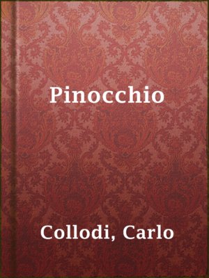 cover image of Pinocchio